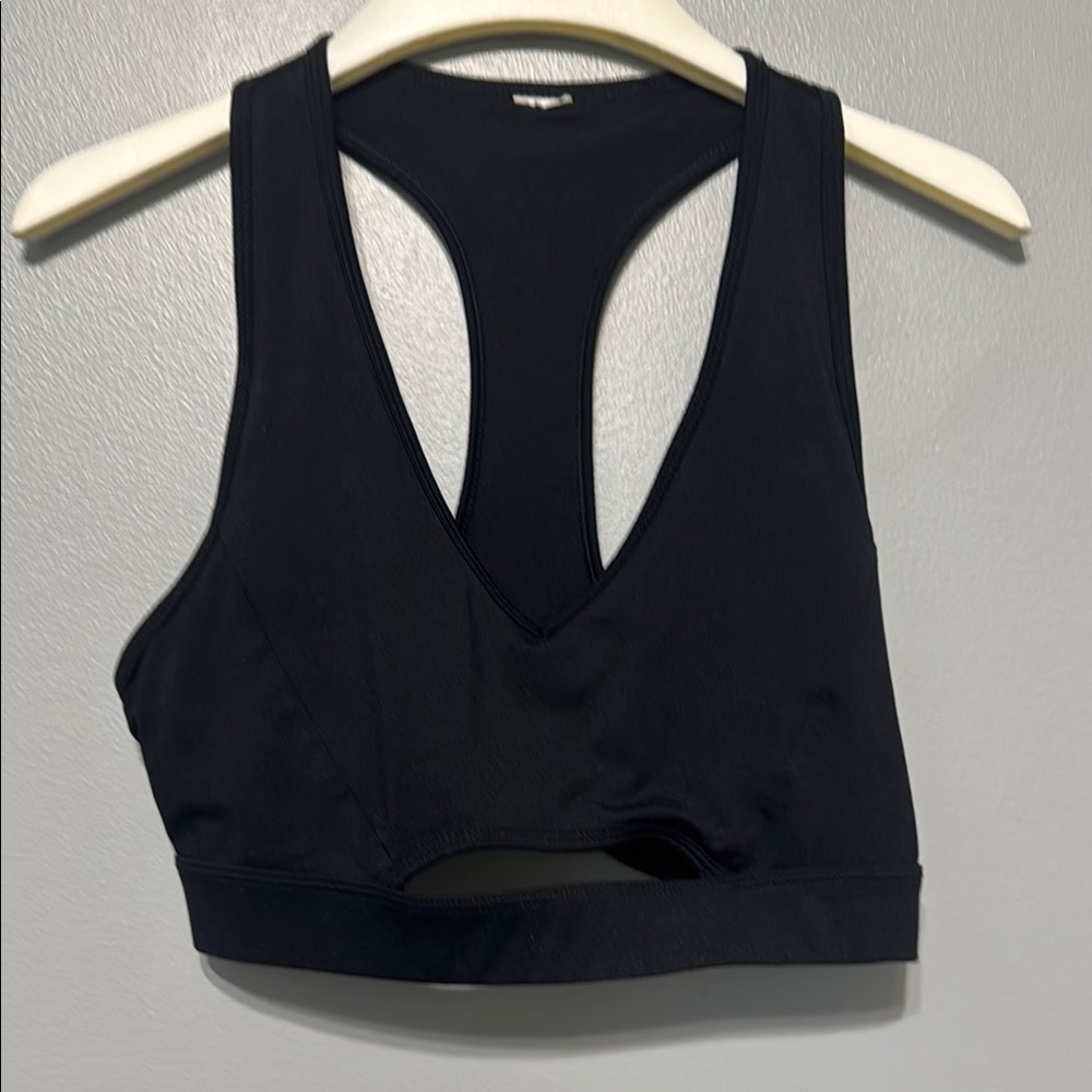 Fabletics Midnight Black Sports Bra